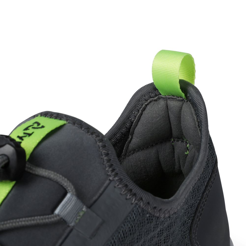 Typhoon TS10 Sneaker/Deck Trainers - Grey/Lime