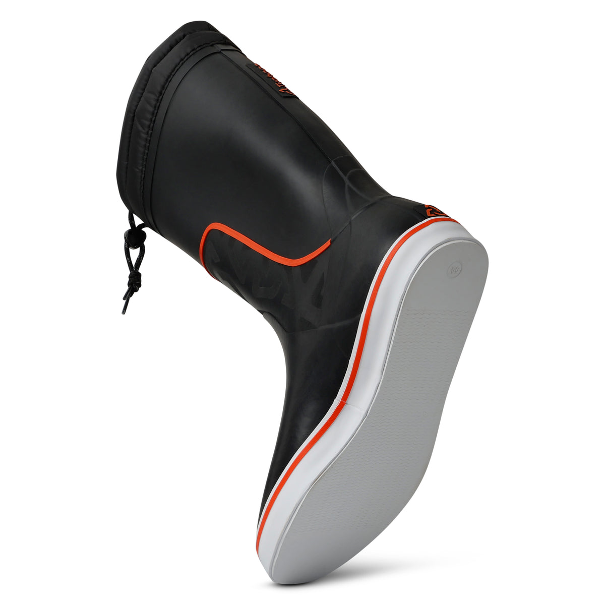 Typhoon Tall Sailing Boots - Black/Solar