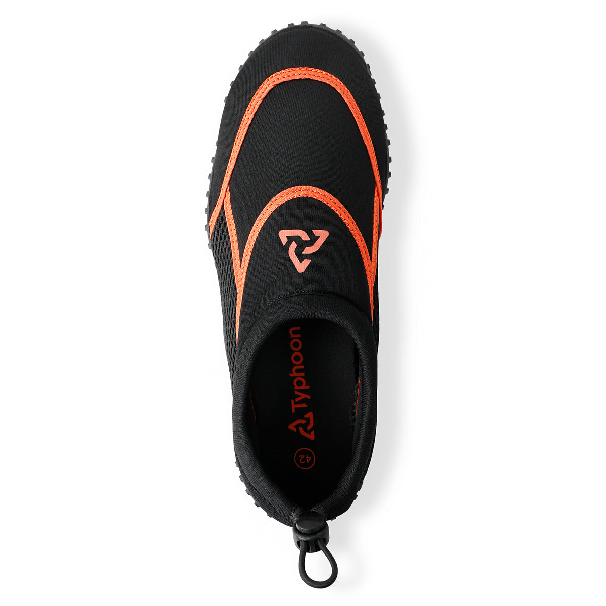 Typhoon Adult Neoprene Aquatic Multi Sport Shoe – Black/Solar
