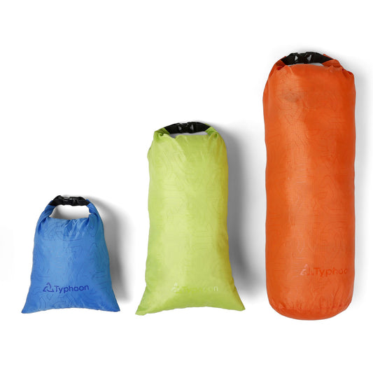 Typhoon Seaford Roll Set of 3 Dry Bags - 2L, 5L & 10L
