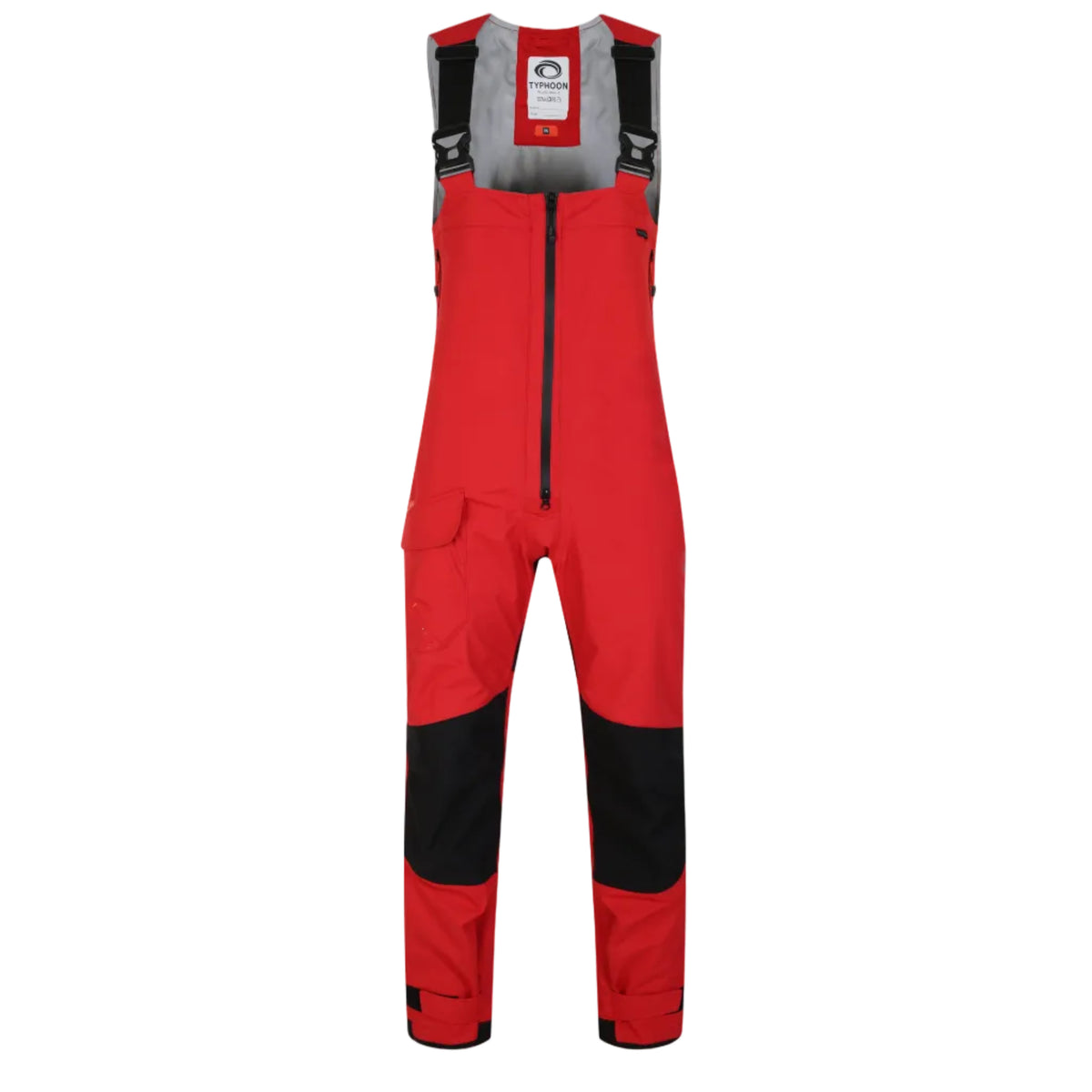 Typhoon TX3+ Offshore Sailing Hi-Fits Salopettes - Red