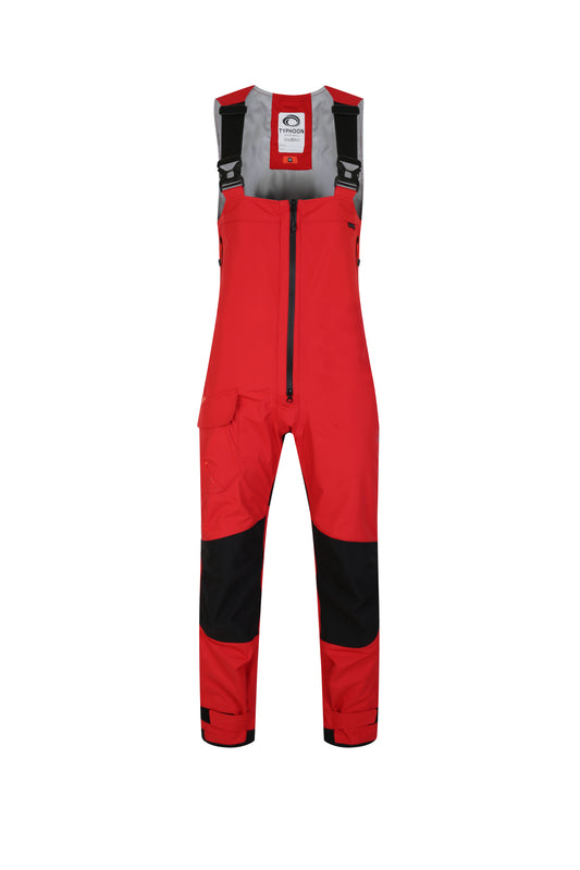 Typhoon TX3+ Offshore Sailing Hi-Fits Salopettes - Red
