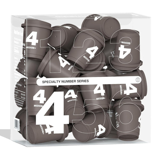 SATURNBIRD 100% Arabica Instant Hot/Cold Brew Coffee - Pack of 24 - NO.4 Medium-Dark Roast