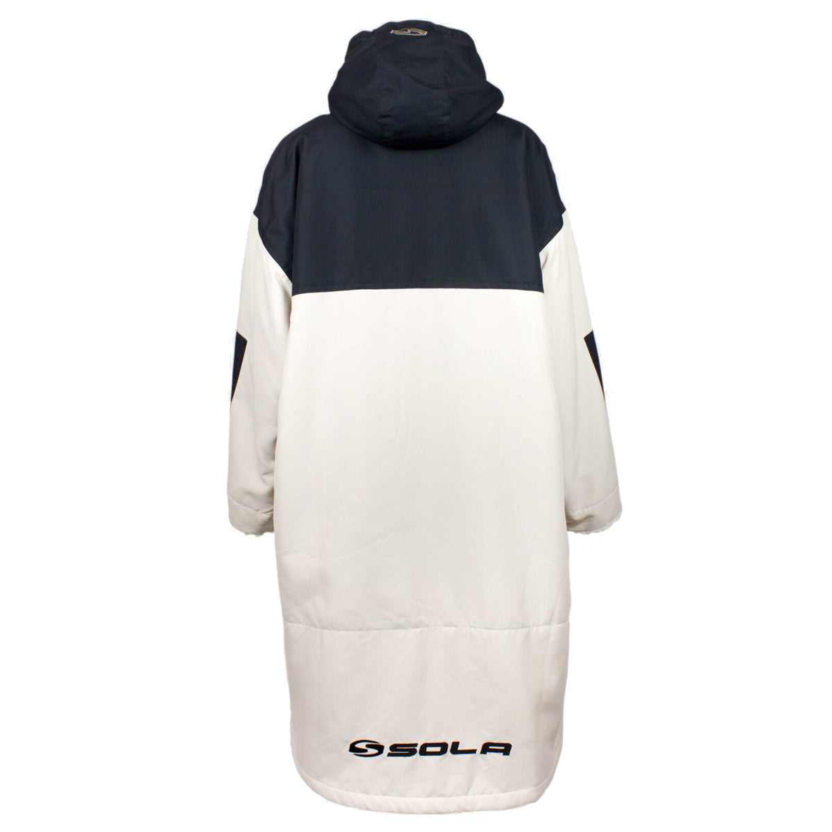 Sola Adult Waterproof Changing Robe - Sand/Navy