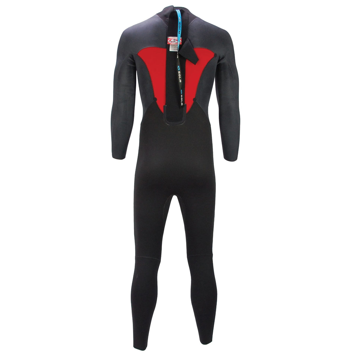 Sola Mens Blaze Back Zip 5/4mm Fullsuit - Grey