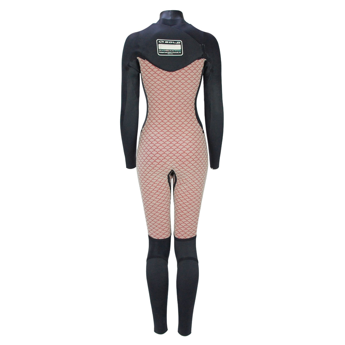 Sola Ladies Nova 5/4mm Full Wetsuit - Black/Slate