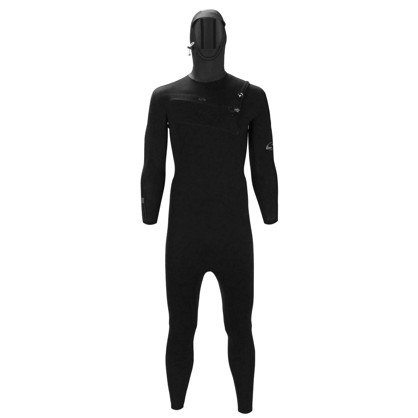 Sola Obsidisan 6/5/4 GBS FZ Hooded Mens Full Wetsuit