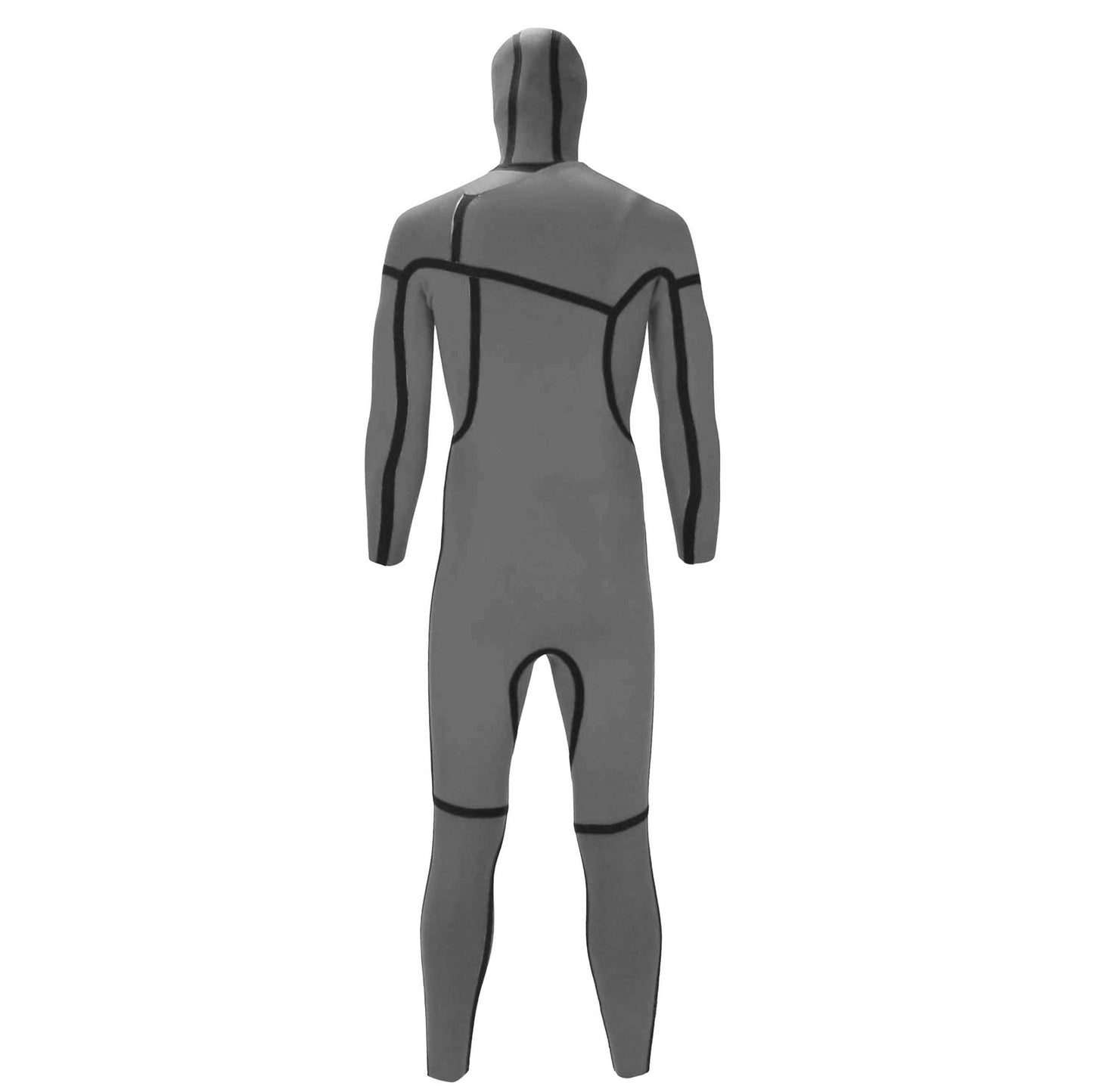 Sola Obsidisan 6/5/4 GBS FZ Hooded Mens Full Wetsuit