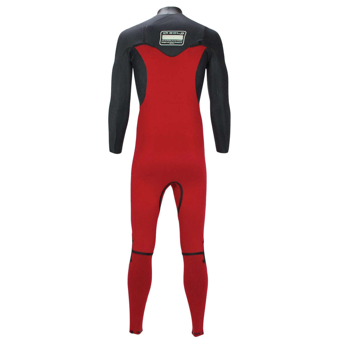 Sola Mens H2O - Front Zip 3/2mm Glued & Blind-Stitched Fullsuit Wetsuit - Olive Green