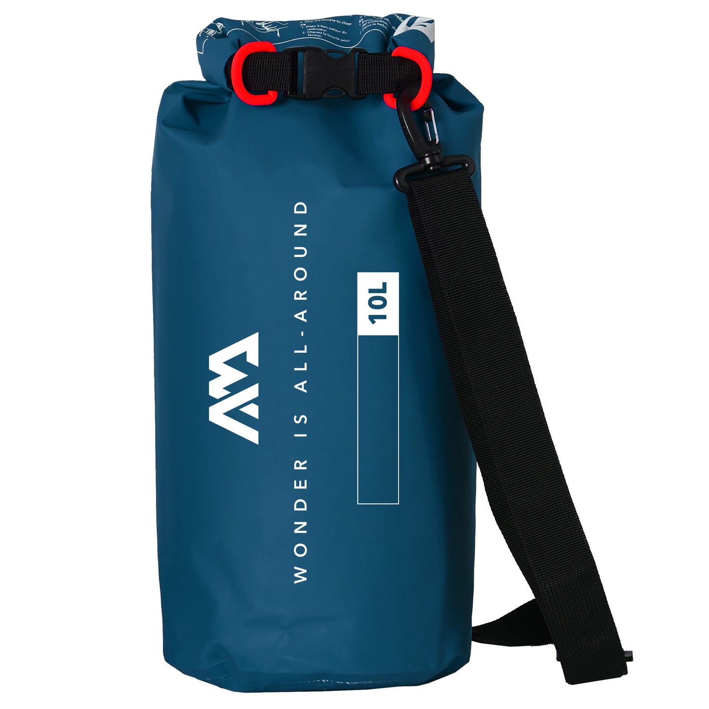 Aqua Marina 10L Water Sports Dry Bag With Handle Navy