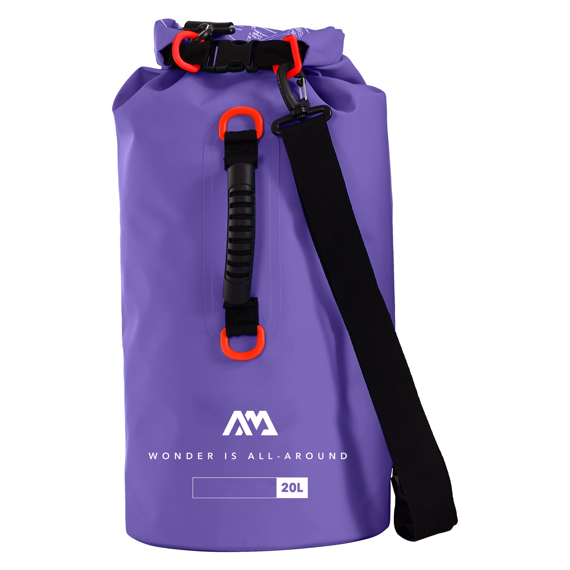 Aqua Marina 20L Water Sports Dry Bag With Handle 2025 Purple