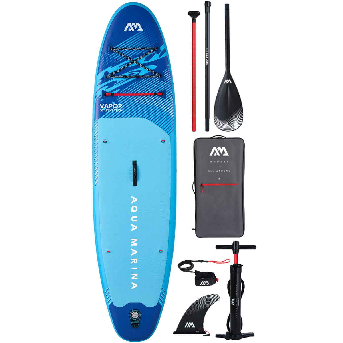 Vapor 10'4" All Round Inflatable Paddleboard - New 2026