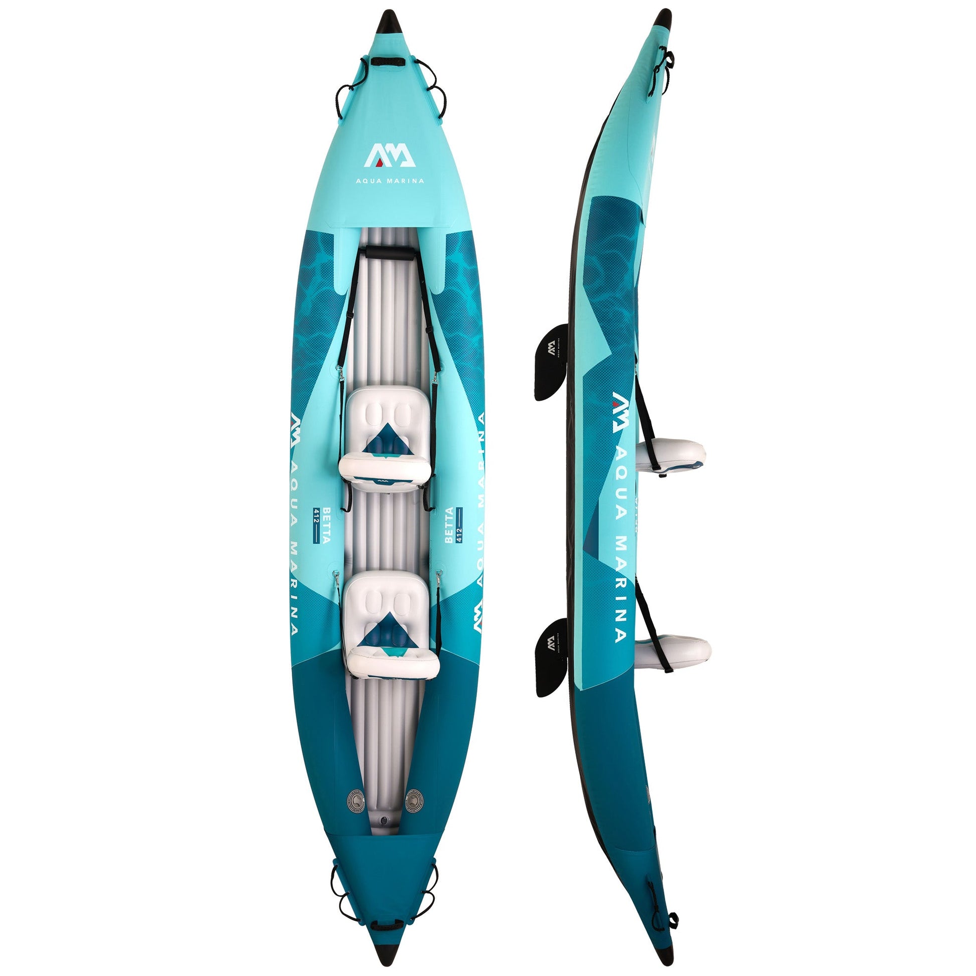 Betta 412 Inflatable Leisure Kayak Package 1/2 Person - New 2026