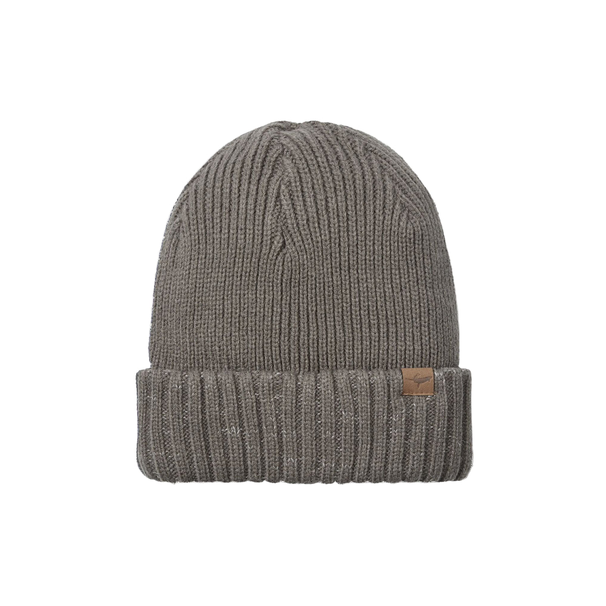 Sealskinz Bacton Waterproof Cold Weather Roll Cuff Beanie Hat - Grey