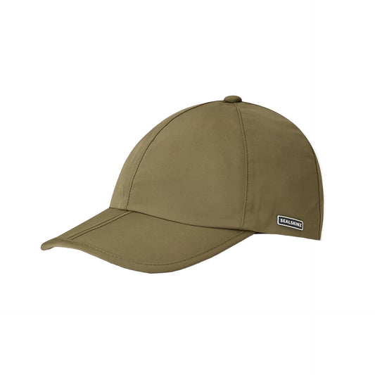 Sealskinz Salle Mens Waterproof Foldable Peak Cap - Olive