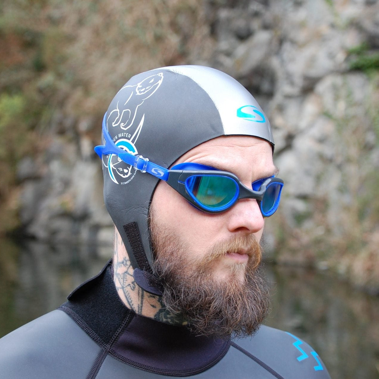 Sola Open Water Anit-Fog Swimming Goggles