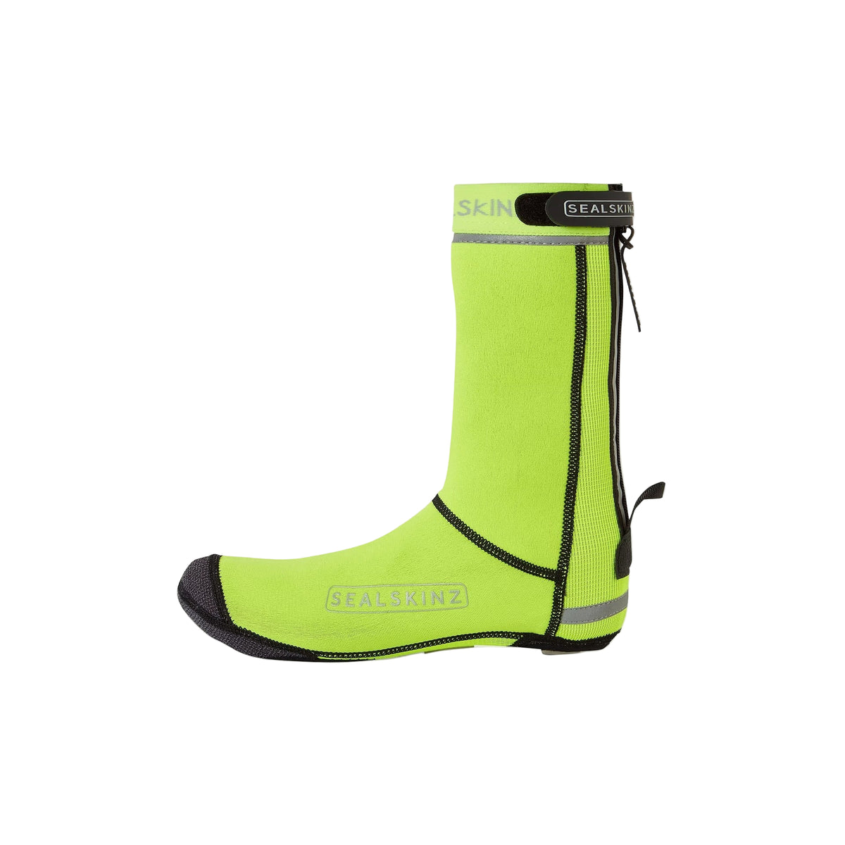 Sealskinz Hempton All Weather Cycle Overshoe - Flo Yellow