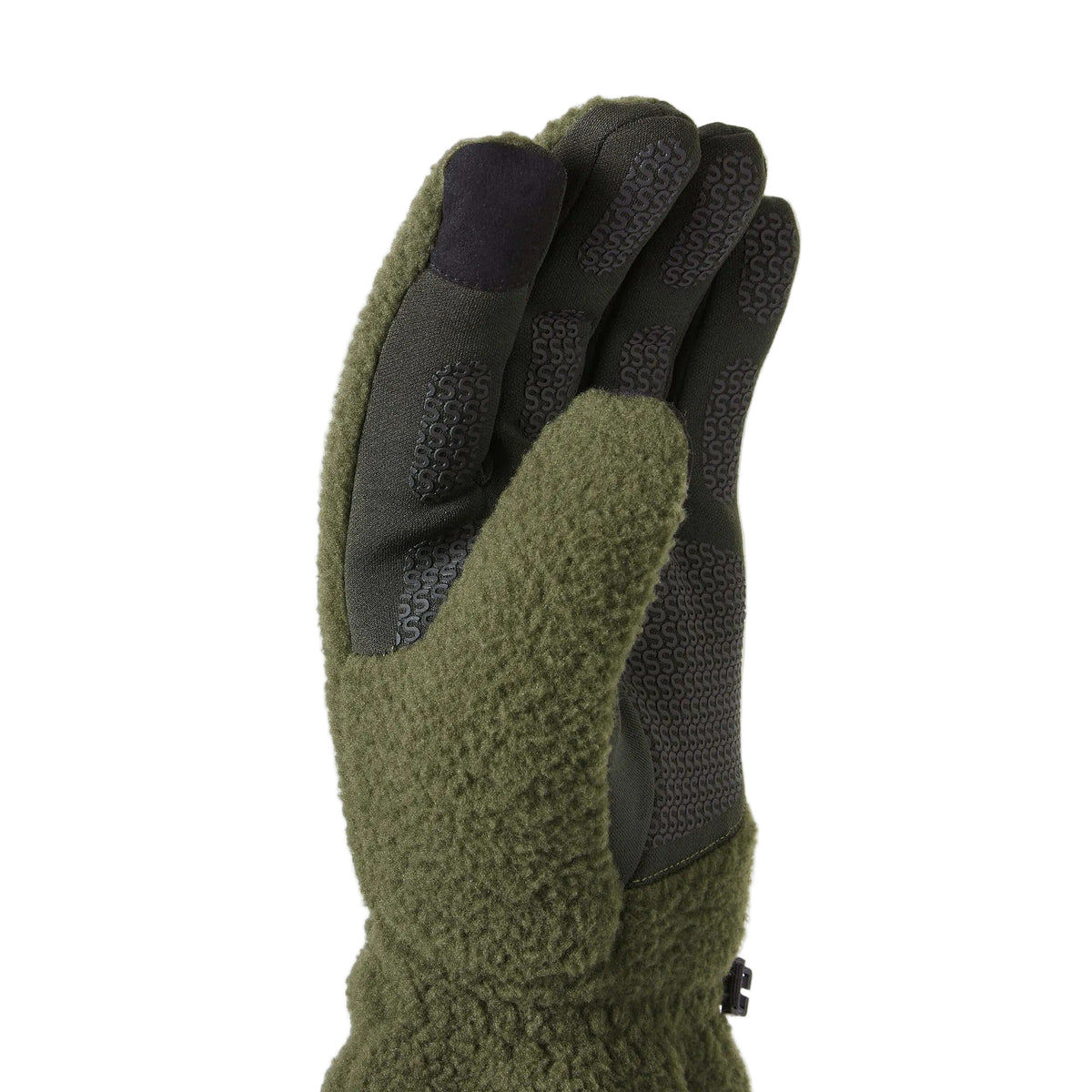 Sealskinz Hoveton Waterproof Sherpa Fleece Glove - Olive
