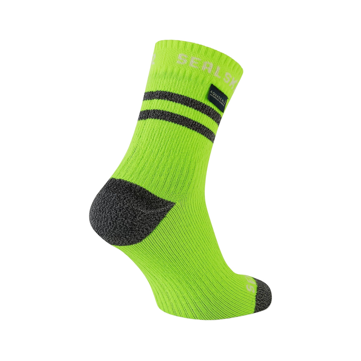 Mautby Waterproof Warm Weather Ankle Length Sock with Hydrostop™ - Flo Yellow