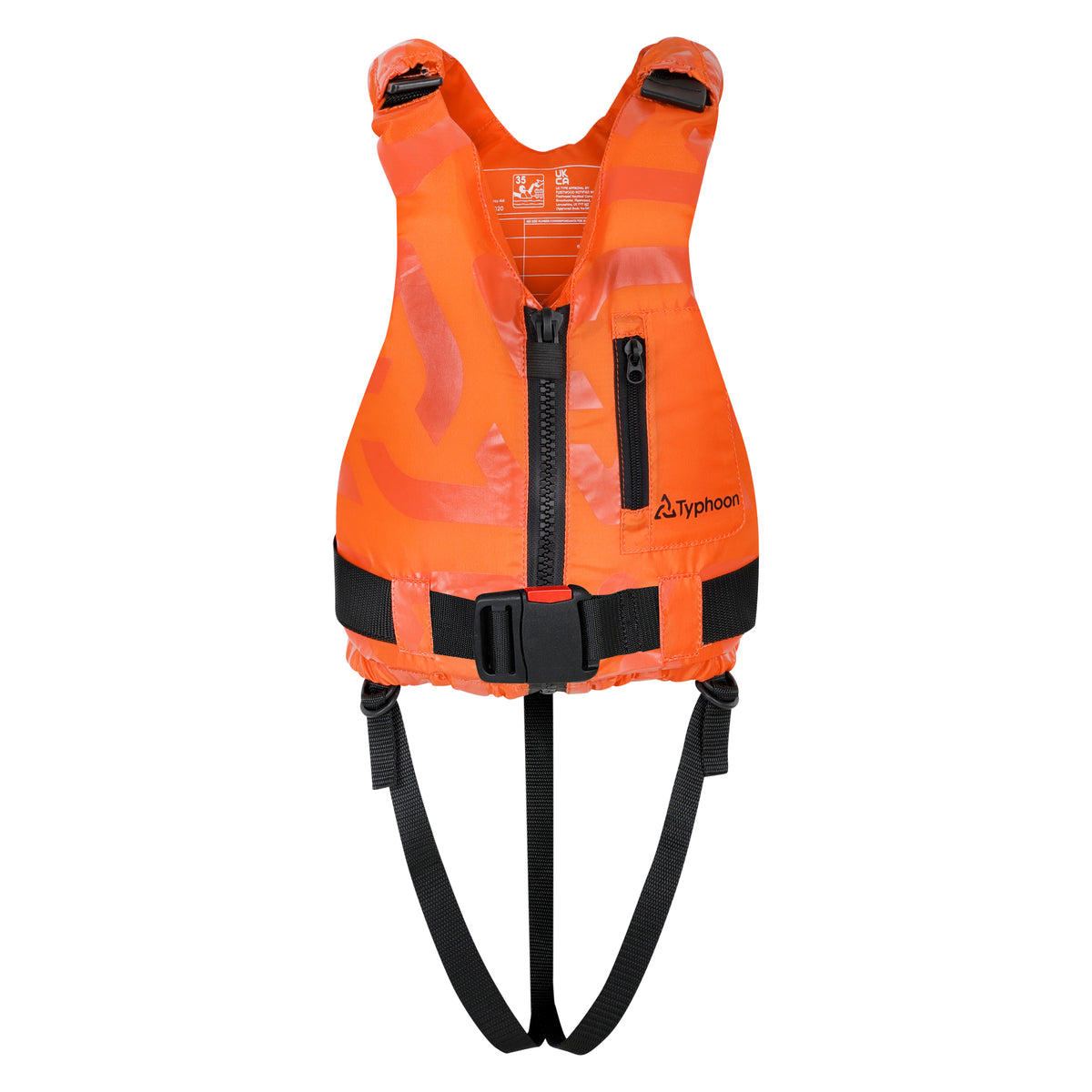 Typhoon Hudson Buoyancy Aid PFD - Junior 30-40KG - Orange