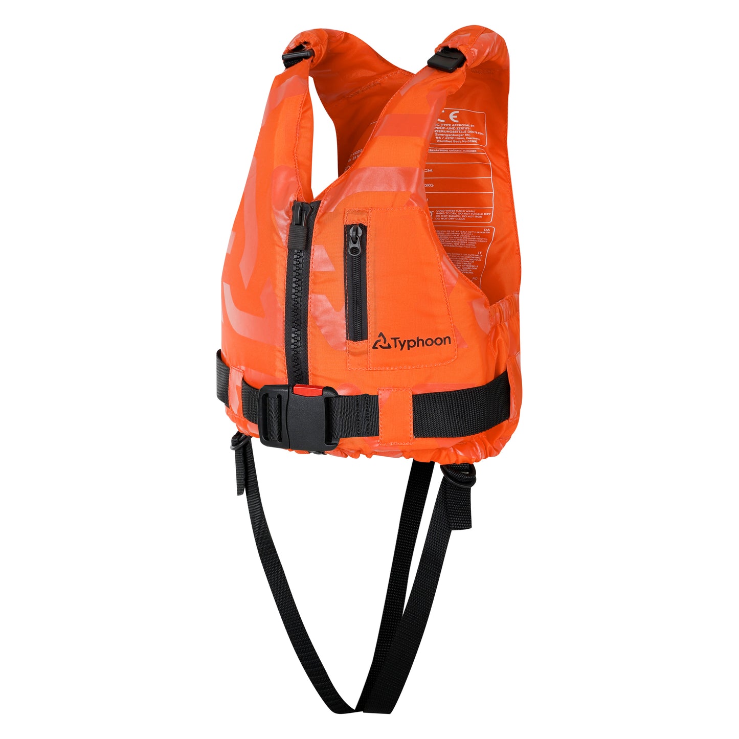 Typhoon Hudson Buoyancy Aid PFD - Junior 30-40KG - Orange