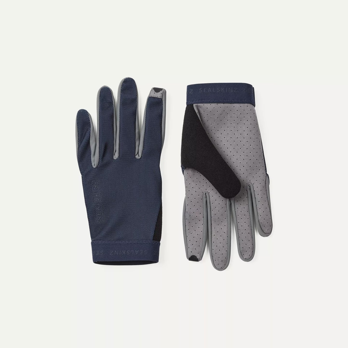 Sealskinz Paston Perforated Palm Cycling Glove - Navy