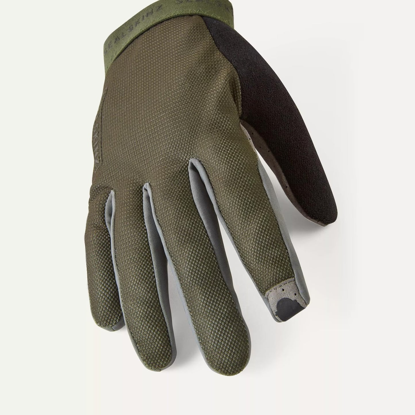 Sealskinz Paston Perforated Palm Cycling Glove - Olive