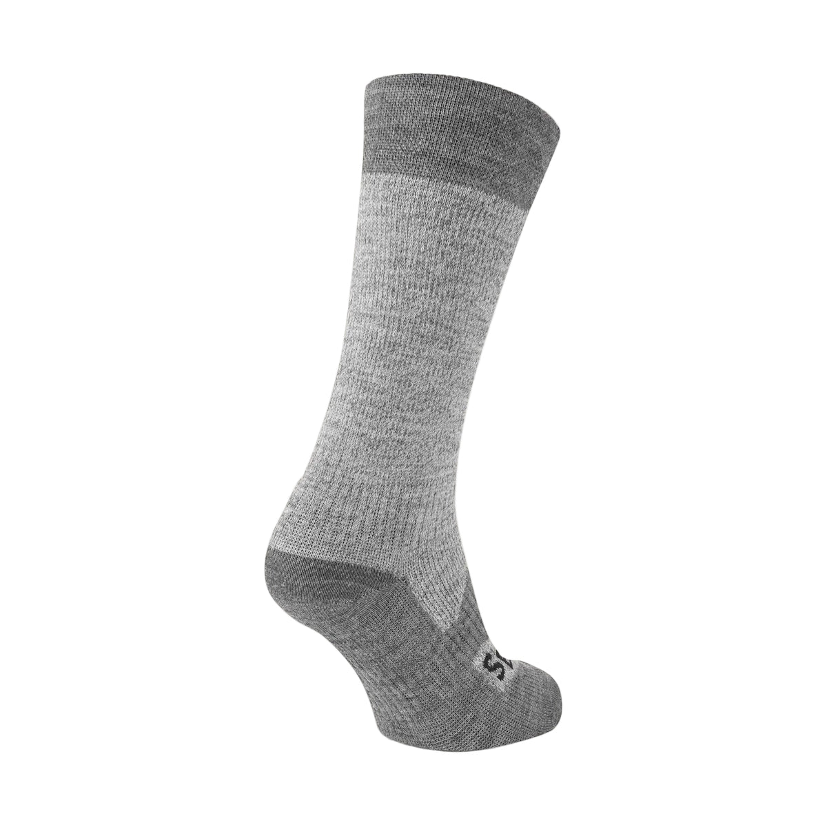 Raynham Waterproof All Weather Mid Length Sock - Grey/Grey Marl