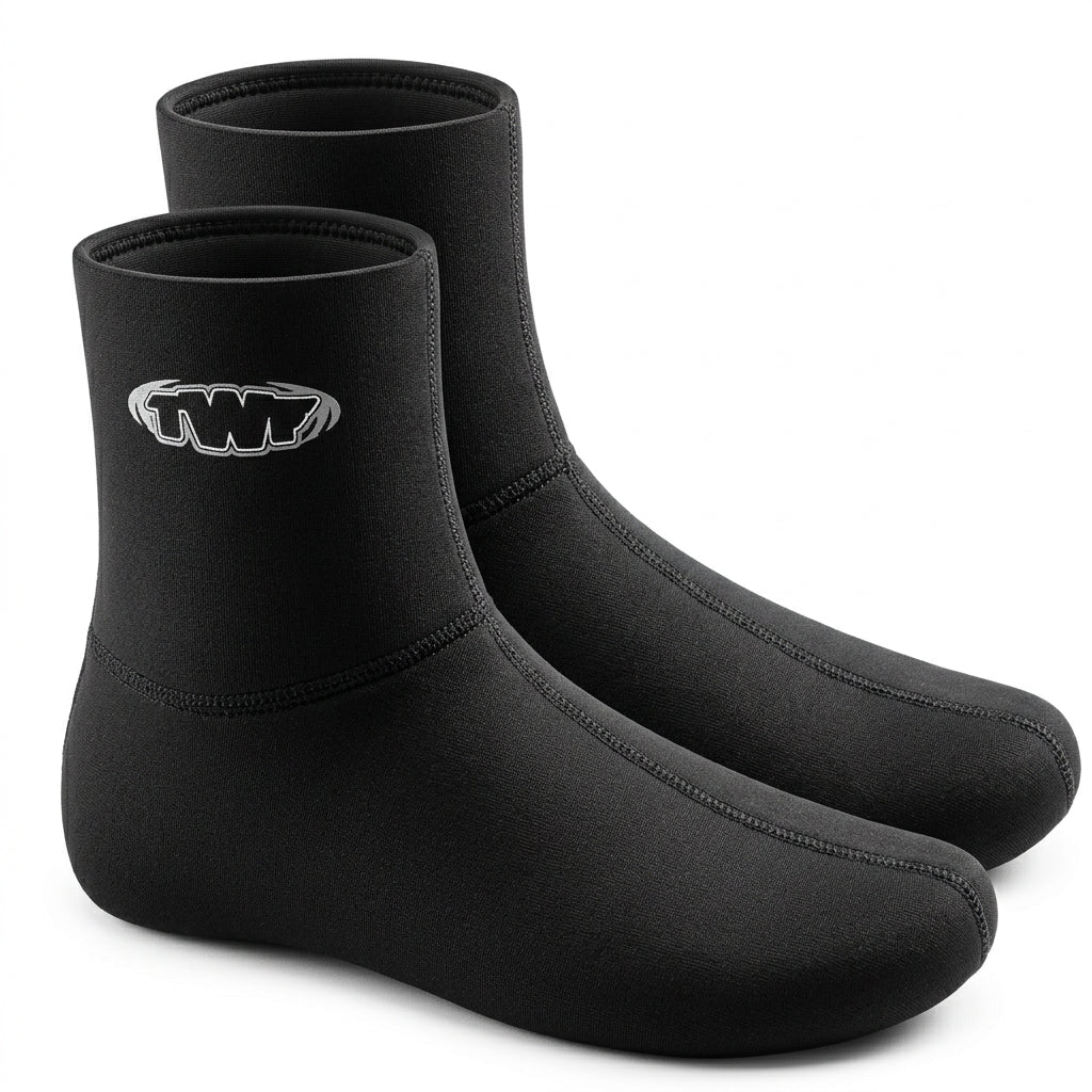 TWF 3mm Neoprene Wetsuit Socks
