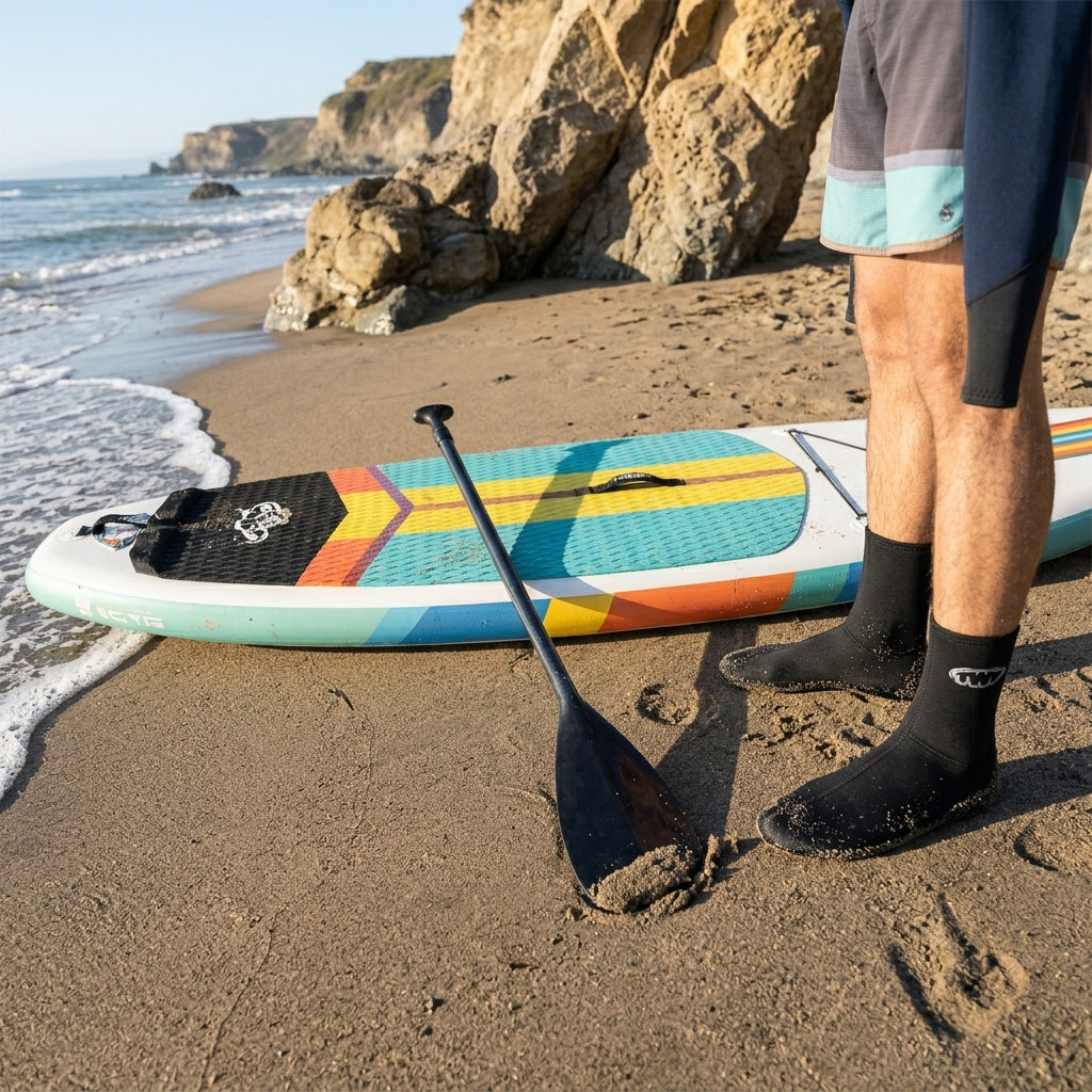 TWF 3mm Neoprene Wetsuit Socks