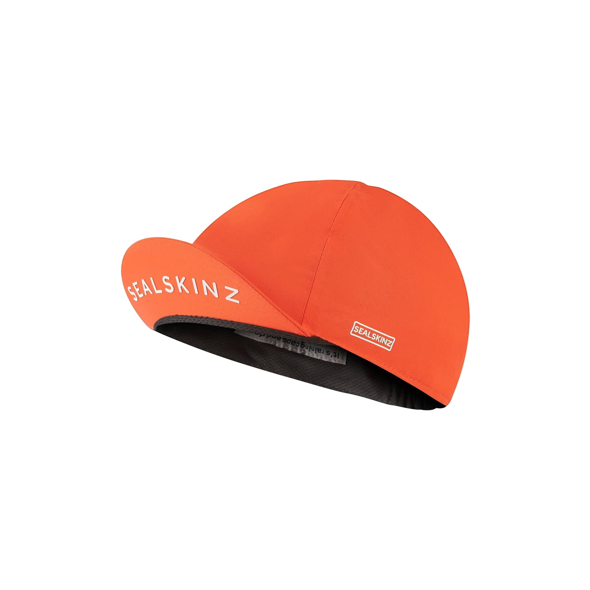 Sealskinz Trunch Waterproof All Weather Cycle Cap - Orange