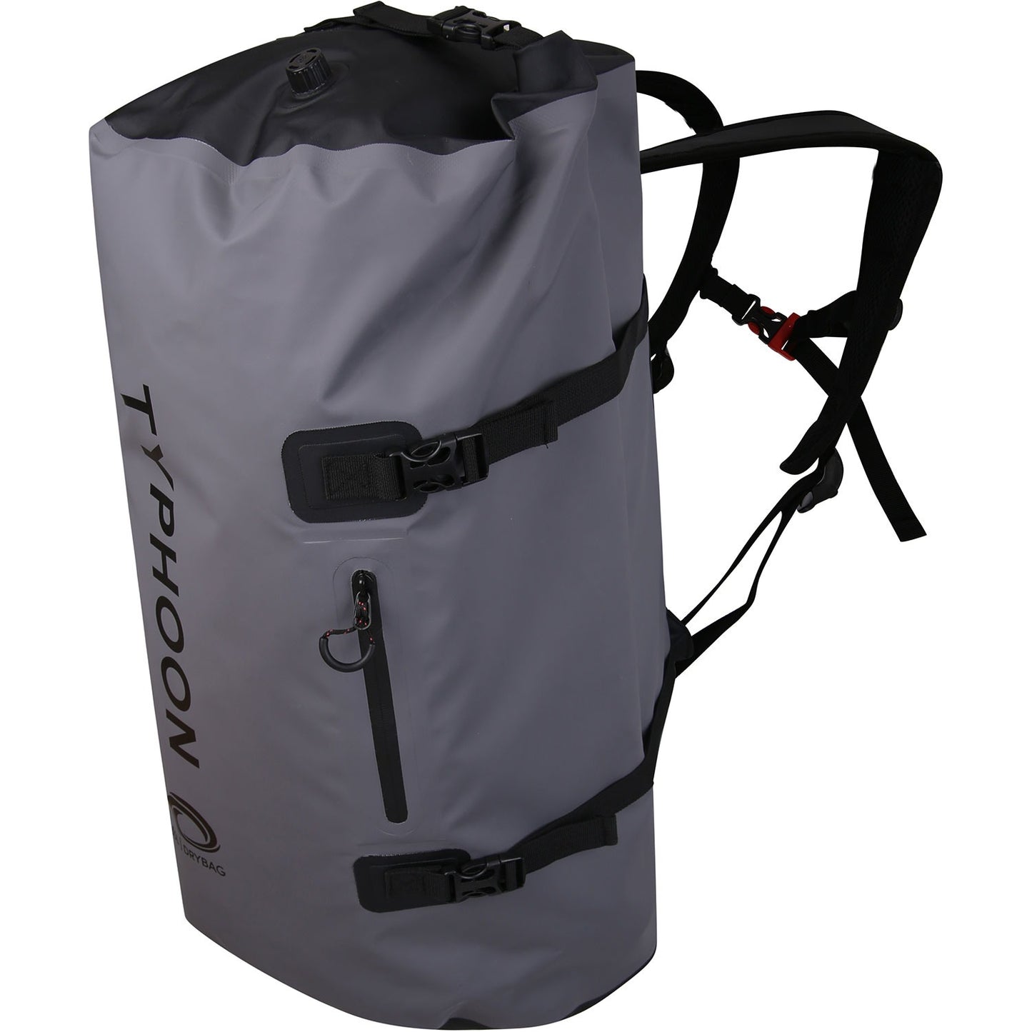 Typhoon Osea 40L Dry Duffel with Compression Valve - Grey/Black