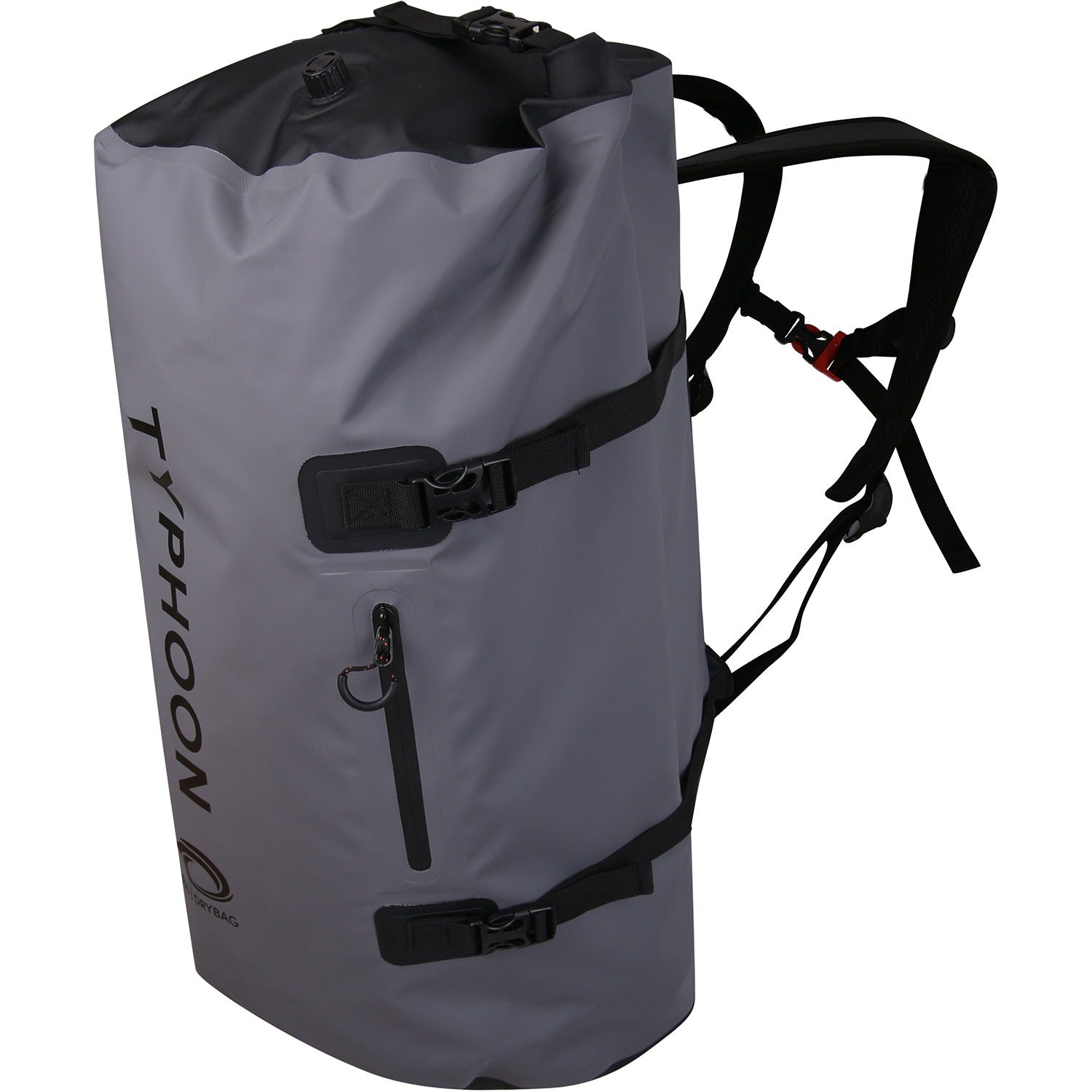 Typhoon Osea 40L Dry Duffel with Compression Valve - Grey/Black