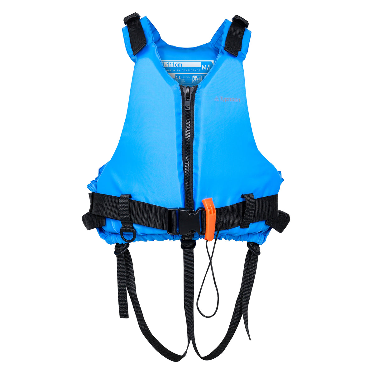 Typhoon Essential 50N Buoyancy Aid - Junior - Blue