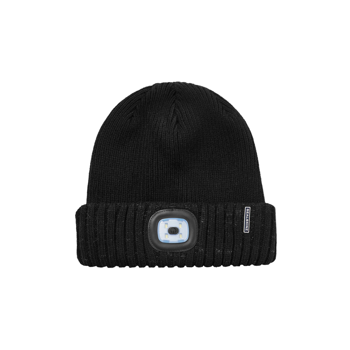 Sealskinz Heydon Aquasealz™ Waterproof Cold Weather LED Roll Cuff Beanie Hat