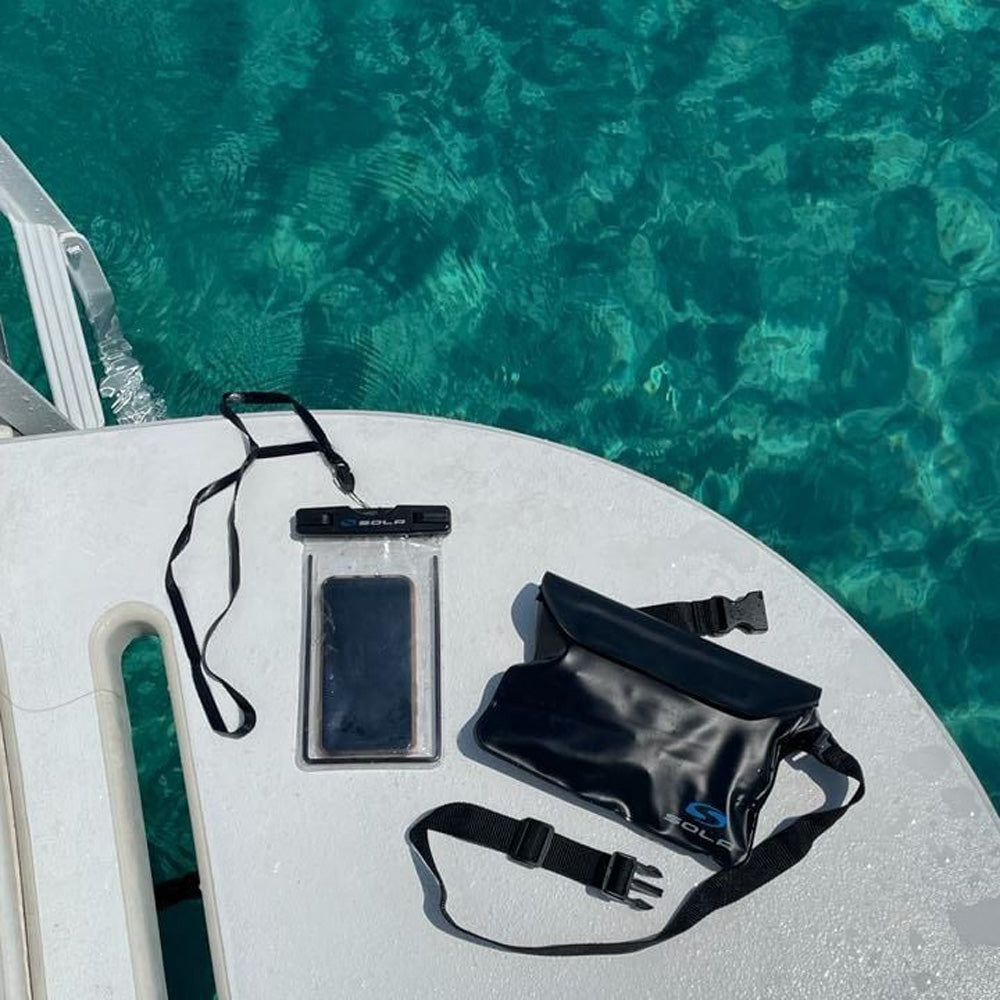 Sola Waterproof Accessories Case - Black