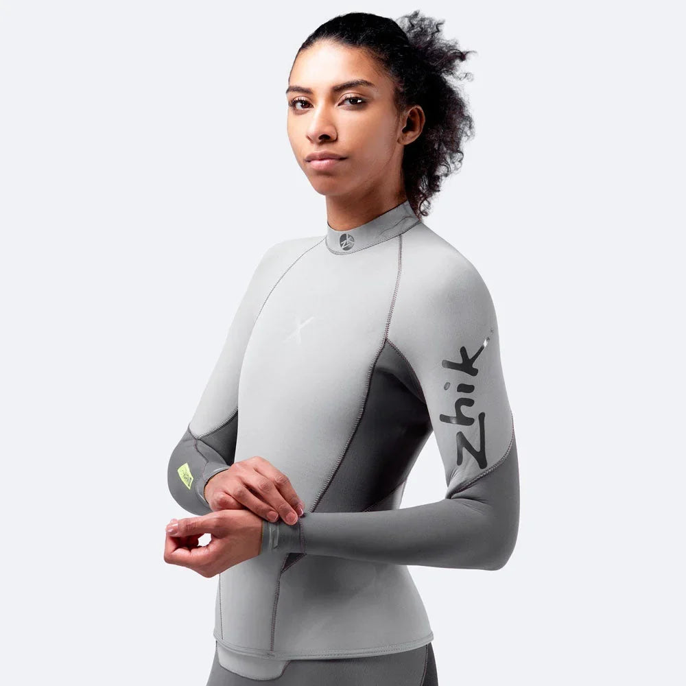 Zhik Womens Superwarm X Top Grey - SS23