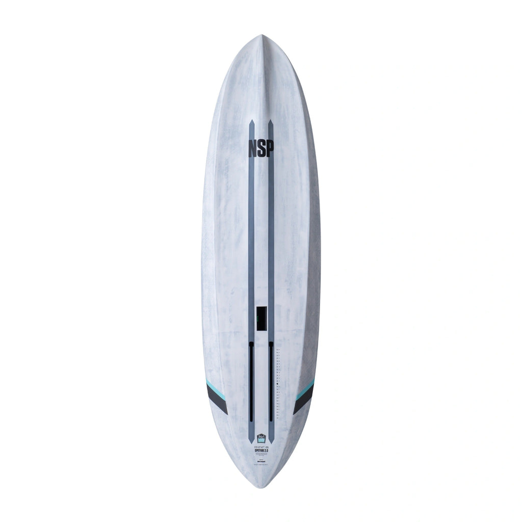 NSP Spitfire 2.0 foil board bottom with twin tracks