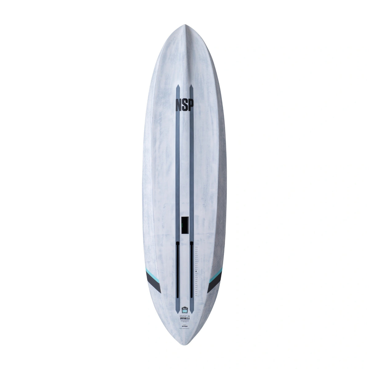 NSP Spitfire 2.0 foil board bottom with twin tracks