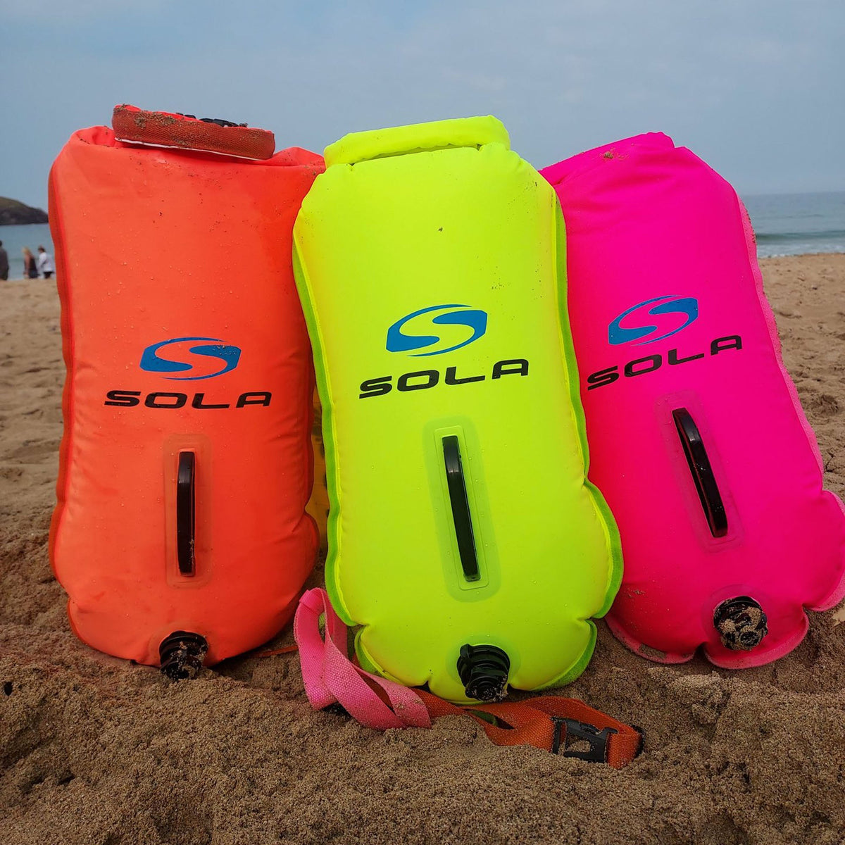 Sola Inflatable Swim Buoy Dry Bag- Large - 28 Litre