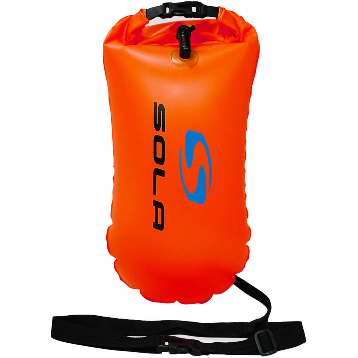 Sola Inflatable Swim Buoy Dry Bag - Small - 20 Litre Orange