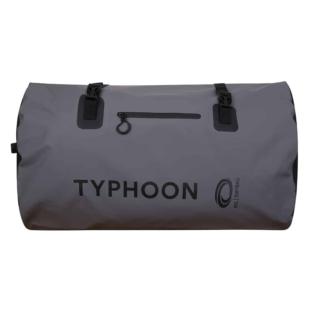 Typhoon Osea 40L Dry Duffel with Compression Valve - Grey/Black