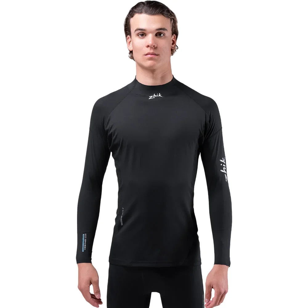 Zhik Eco Spandex UPF50+ Rash Vest Long Sleeve Black