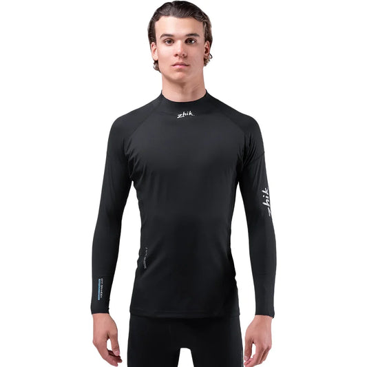 Zhik Eco Spandex UPF50+ Rash Vest Long Sleeve Black