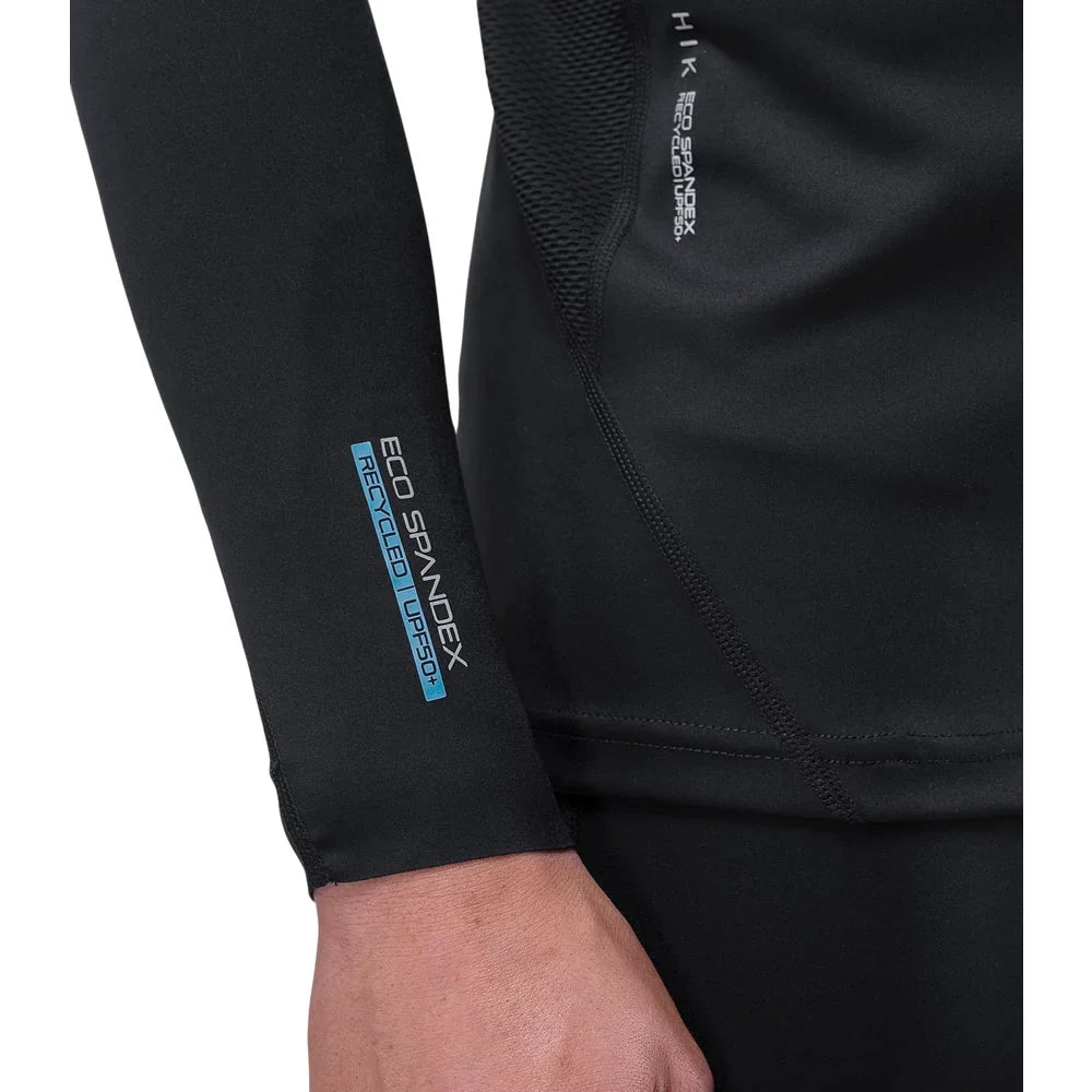 Zhik Eco Spandex UPF50+ Rash Vest Long Sleeve Black