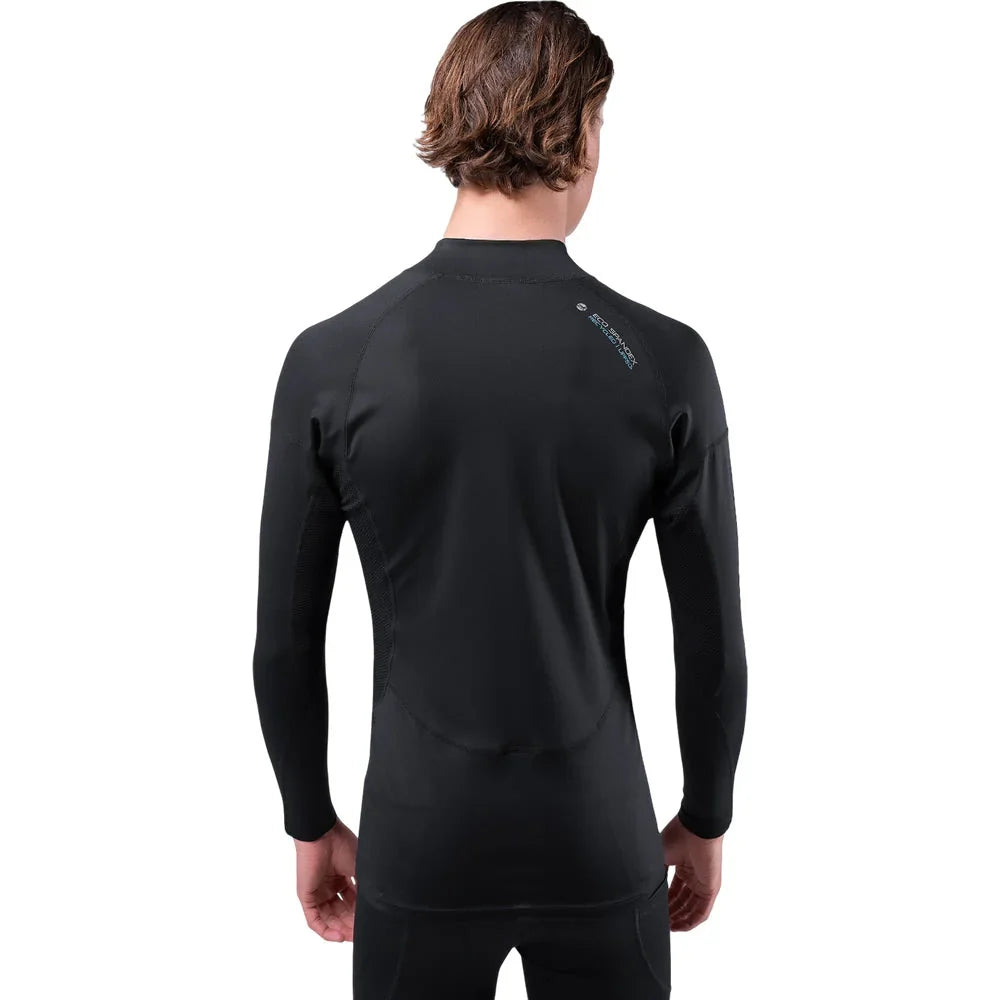 Zhik Eco Spandex UPF50+ Rash Vest Long Sleeve Black