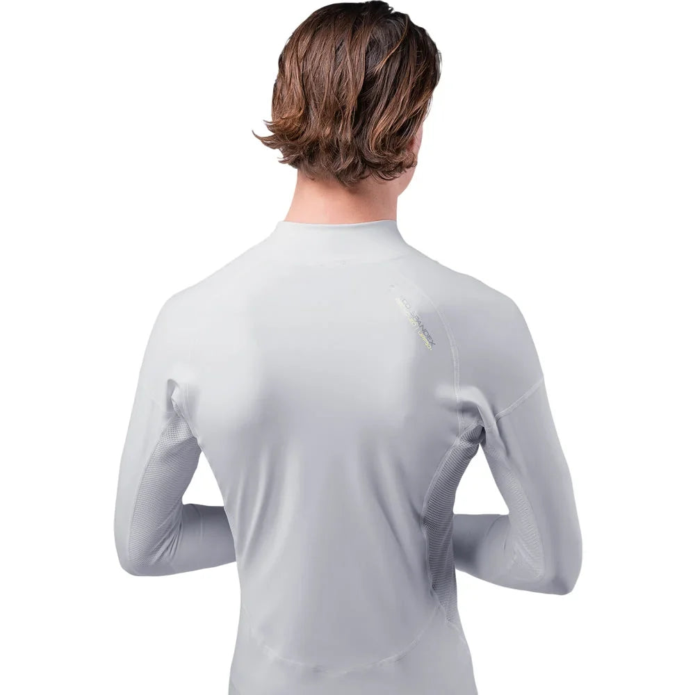 Zhik Eco Spandex UPF50+ Rash Vest Long Sleeve Platinum