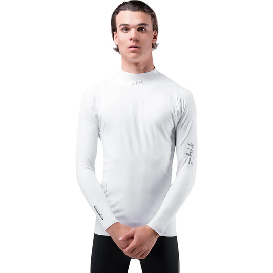 Zhik Eco Spandex UPF50+ Rash Vest Long Sleeve White