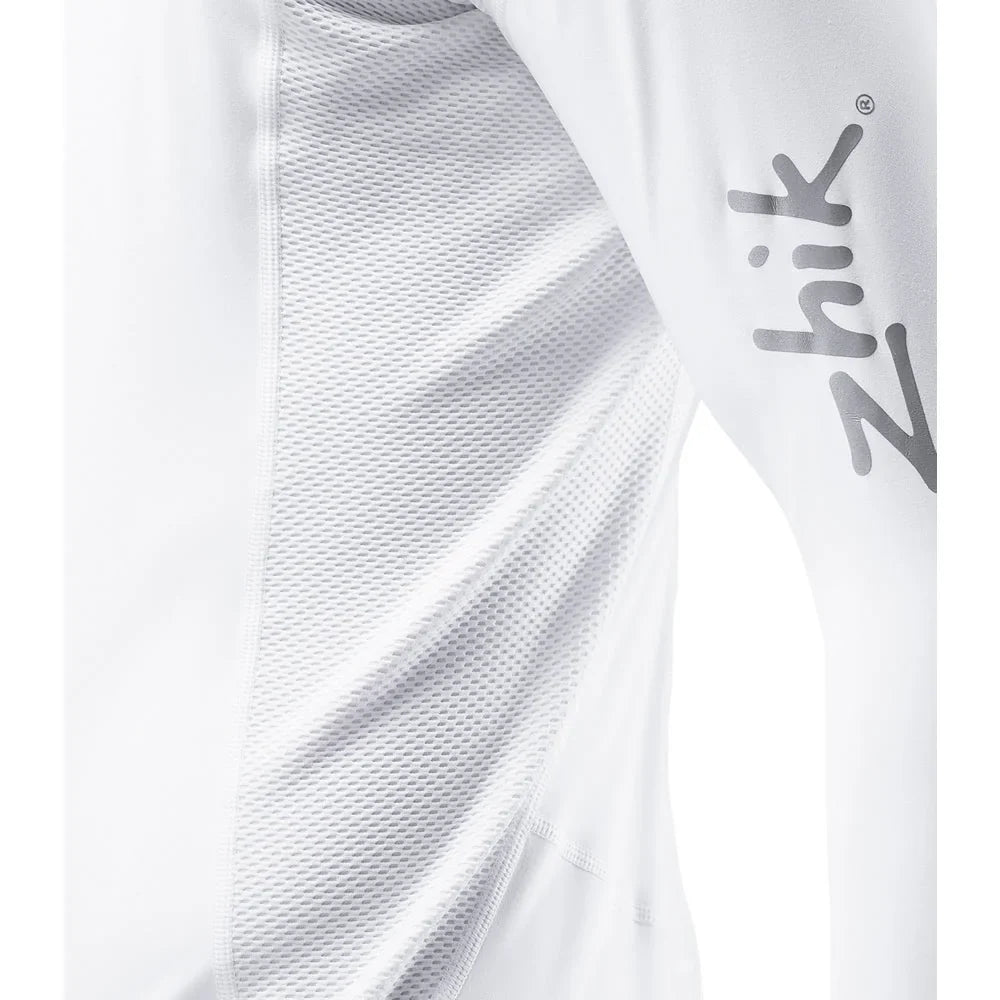 Zhik Eco Spandex UPF50+ Rash Vest Long Sleeve White
