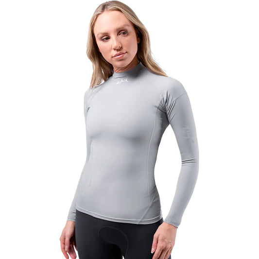 Zhik Eco Spandex UPF50+ Rash Vest Long Sleeve Womens Platinum